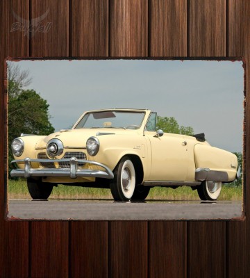 Металлическая табличка Studebaker Commander State Convertible